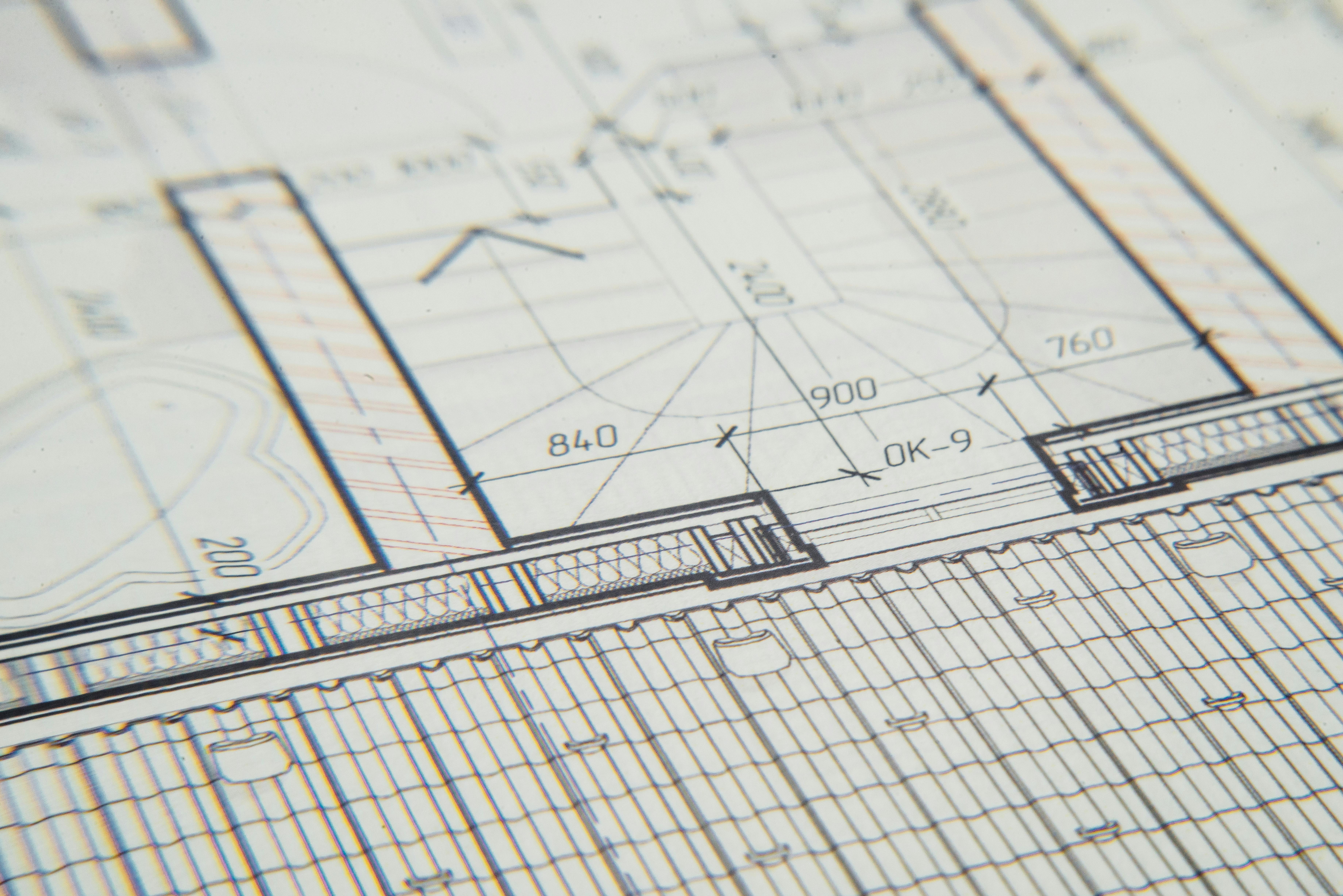 Architectural technical drawing and specifications