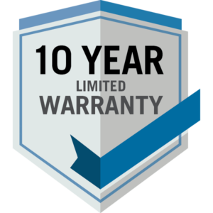 10-Year Limited Warranty on Thermally Broken, Euro Style Aluminum Windows & Doors. German Engineering ensures product is energy efficient, durable & quality materials ensure durability.